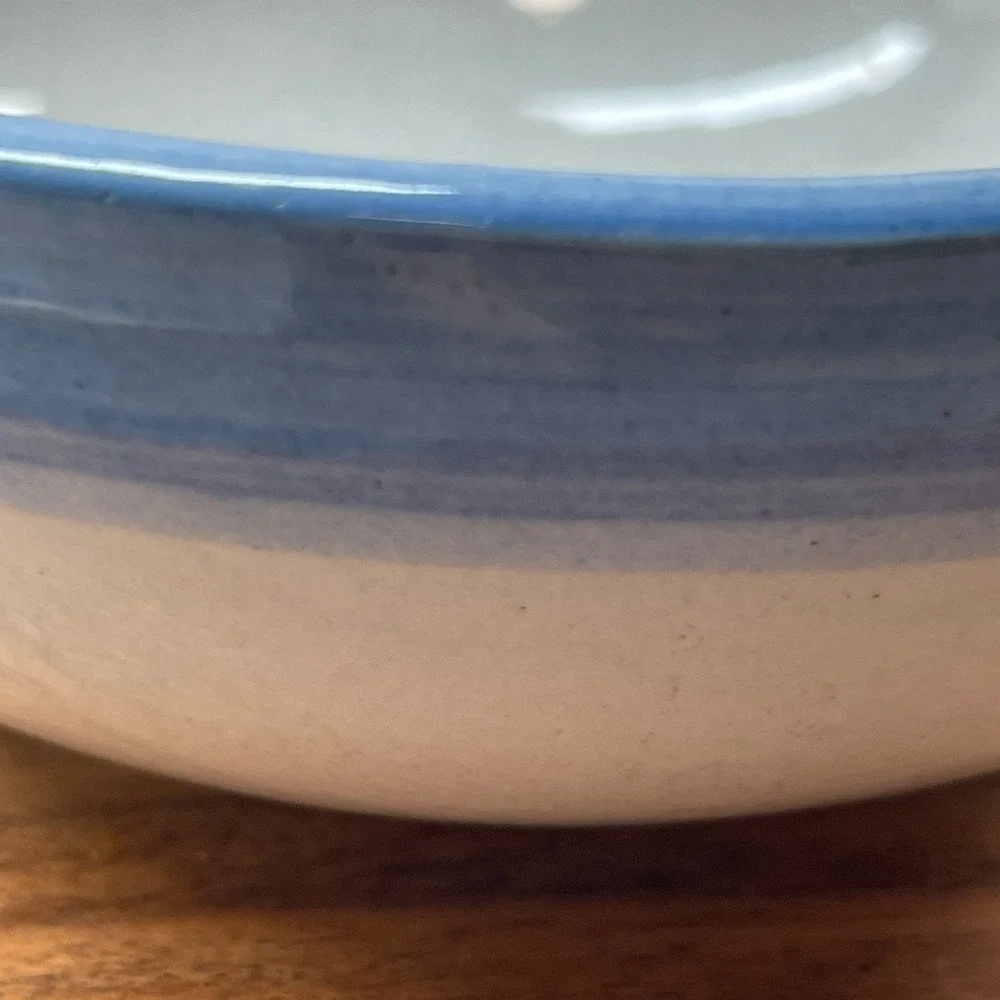 Vintage M.A. Hadley Handcrafted & Hand Painted‎ Rabbit Cereal Bowl Stoneware